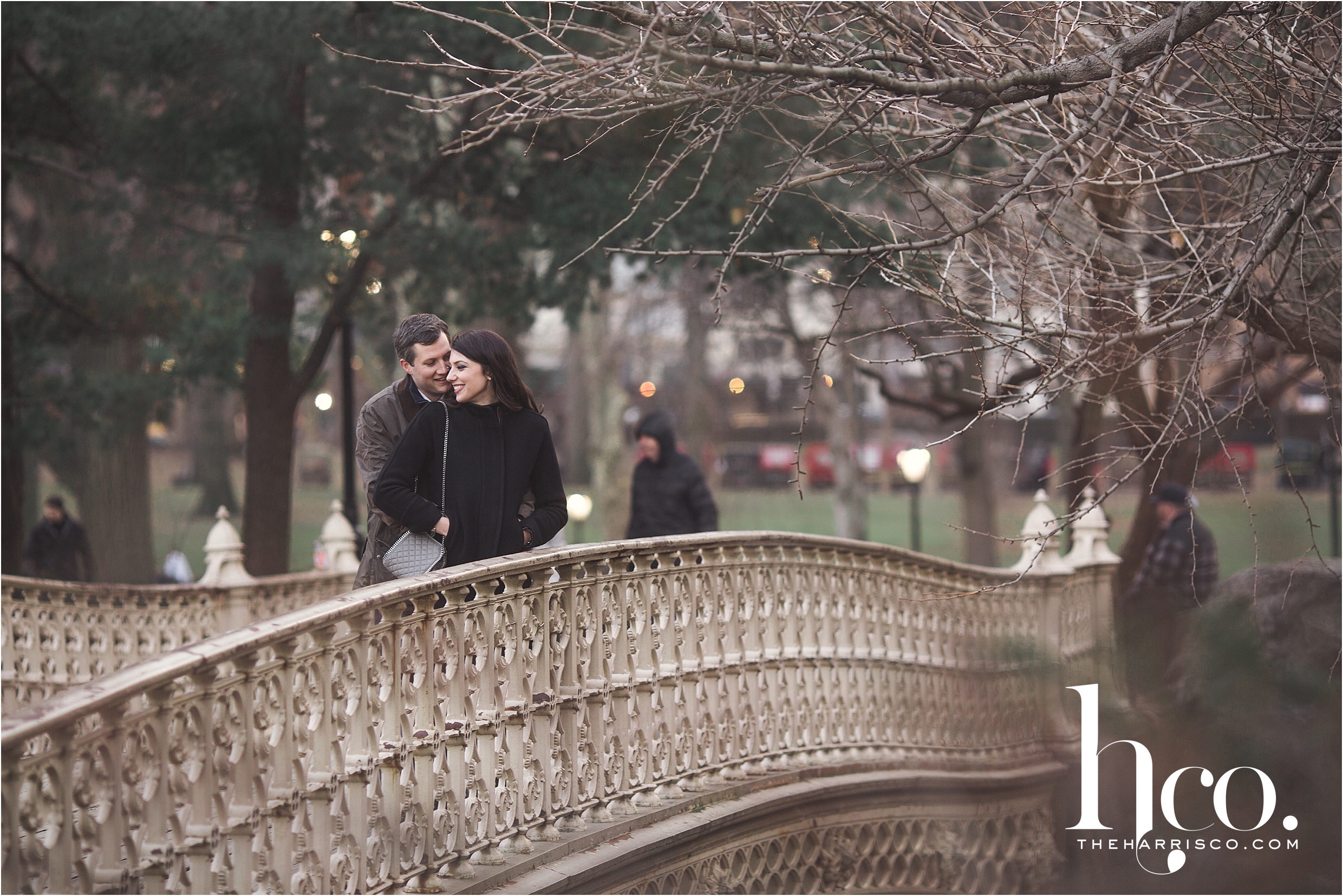 Central Park engagement session by Saratoga wedding photographer Makayla Jade of The Harris Company