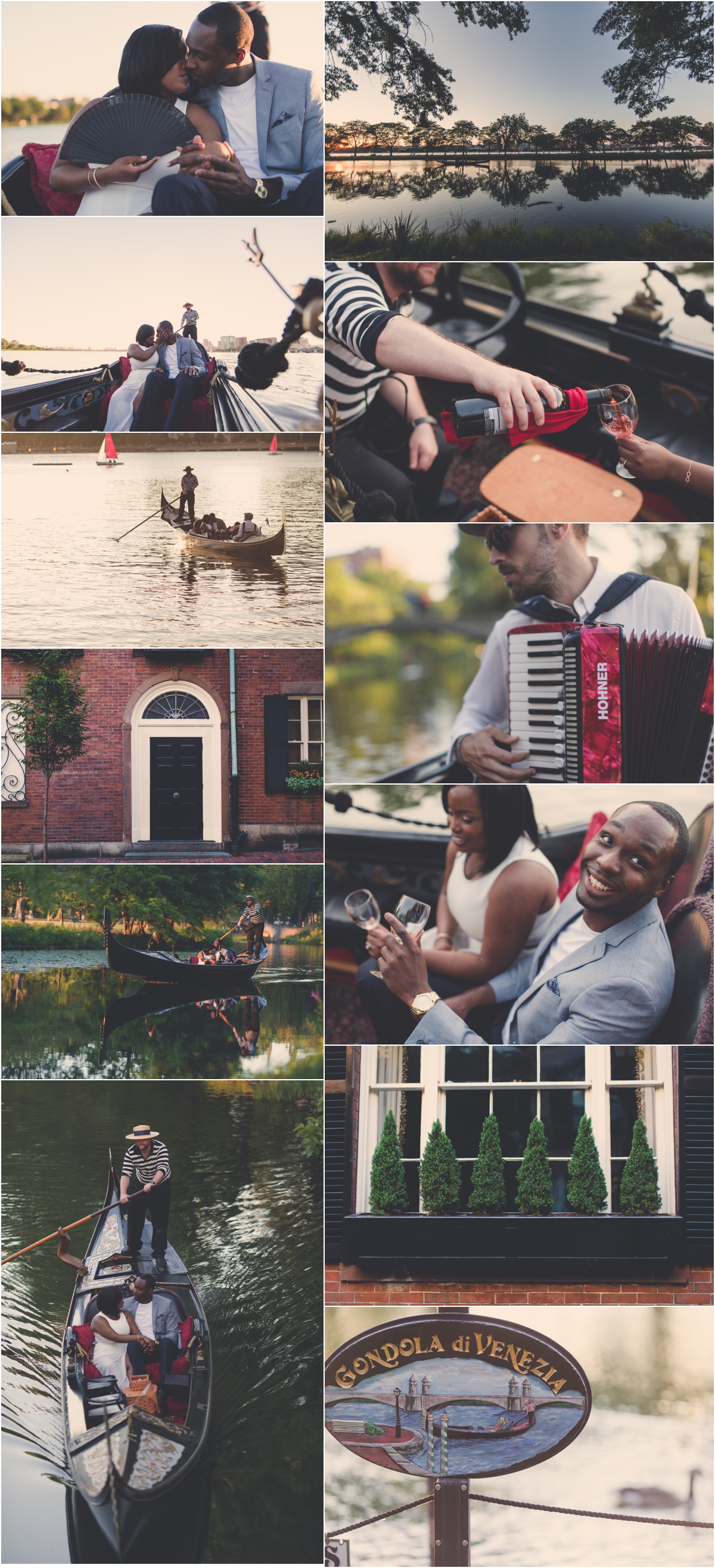boston destination engagement session by upstate NY photographer Makayla Jade of The Harris Company in Beacon Hill and Charles River Gondola Ride