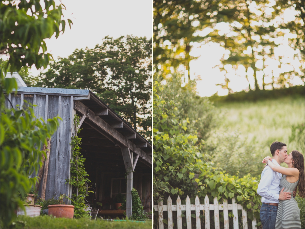 M&D Farm Engagement Session by The Harris Company Rustic Romantic