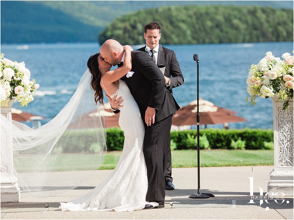 Steph & Brady | Lake George New York Wedding | Wedding Photography | The Harris Co | theharrisco.com