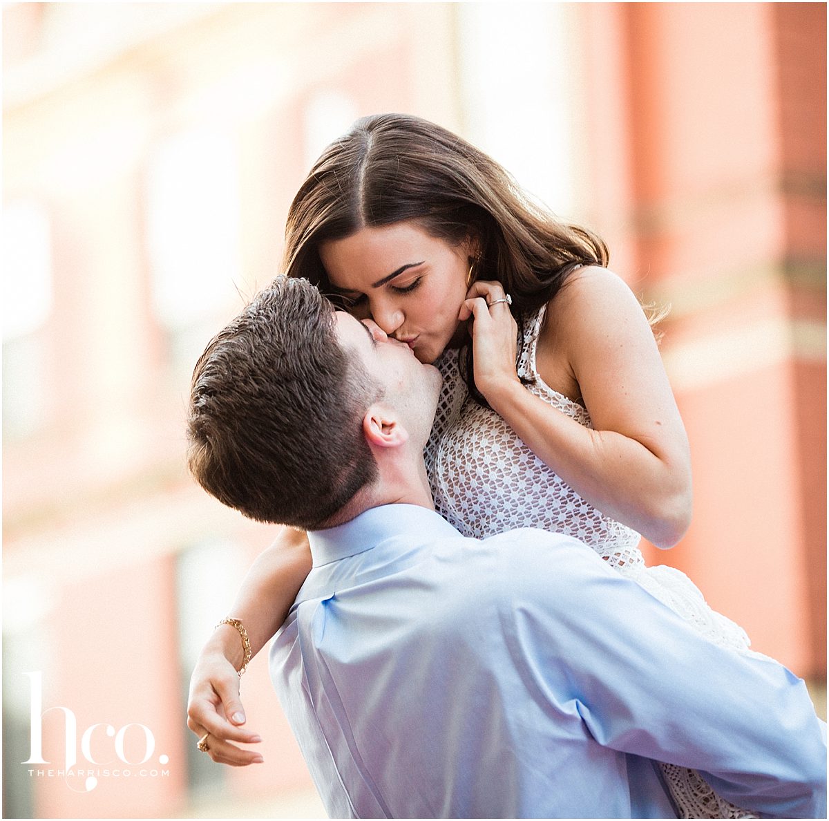 Marissa & Mark | Boston City Engagement | Engagement Photography | The Harris Co | theharrisco.com